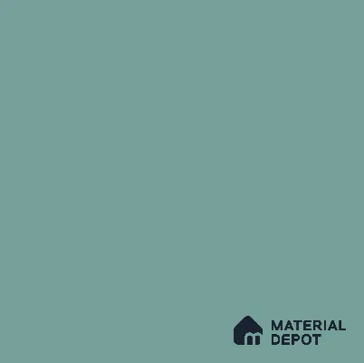 Muted Teal Green Solid Colors look LM 23772 B (ZH 8680) 8 ft x 4 ft High Gloss Finish 6H Anti Scratch Acrylic Laminate - 1.5 mm | Suitable for Living Room, Kitchen, Office