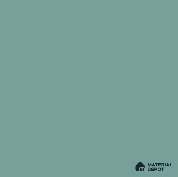 Muted Teal Green Solid Colors look LM 23772 B (ZH 8680) 8 ft x 4 ft High Gloss Finish 6H Anti Scratch Acrylic Laminate - 1.5 mm | Suitable for Living Room, Kitchen, Office