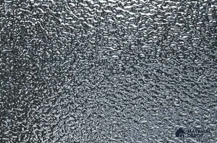 Grey Rippled Look LM 23856 8 ft x 4 ft High Gloss Finish 6H Anti Scratch Acrylic Laminate - 3 mm | Suitable for TV Unit, Wardrobe, Kitchen Cabinets