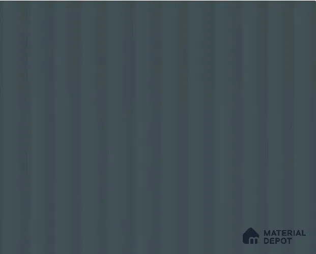 Slate Blue Fluted Solid Color LM 23846 8 ft x 4 ft High Gloss Finish Acrylic Laminate - 3 mm | Suitable for TV Unit,Wardrobe, Kitchen Cabinets