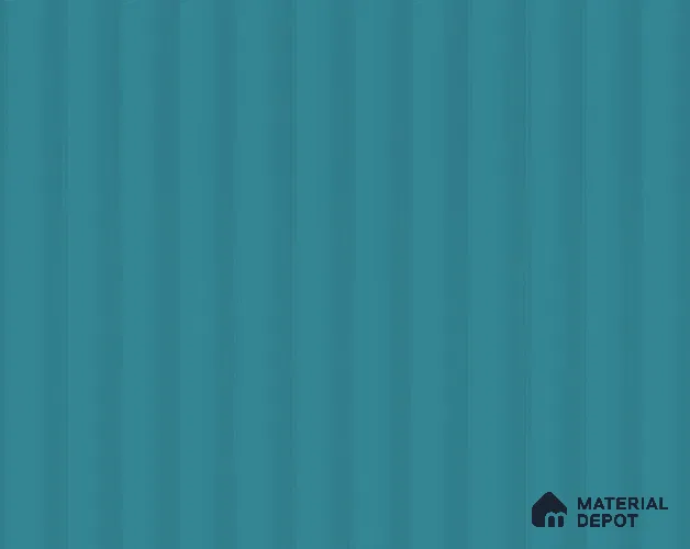 Teal Blue Fluted Solid Color LM 23824 8 ft x 4 ft High Gloss Finish Acrylic Laminate - 3 mm | Suitable for TV Unit,Wardrobe, Kitchen Cabinets