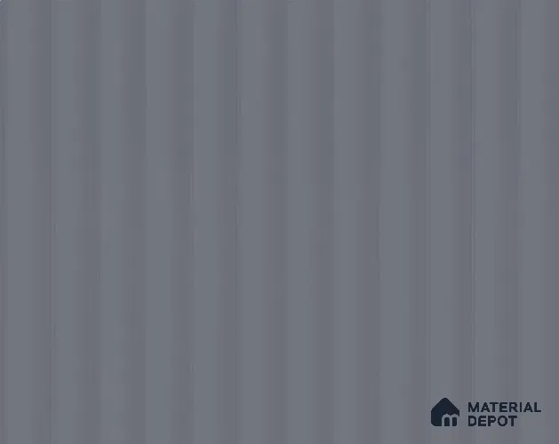 Steel Blue Fluted Solid Color LM 23843 8 ft x 4 ft High Gloss Finish Acrylic Laminate - 3 mm | Suitable for TV Unit,Wardrobe, Kitchen Cabinets
