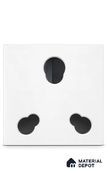 HW424WHI 6/16A Socket (ISI Marked) Honeywell Horizon Sockets White - 2M
