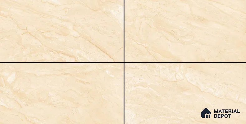 TL 02876 Champagne Brown 1600 x 800 mm Glossy Finish Wall & Floor Vitrified Tile - 10 mm