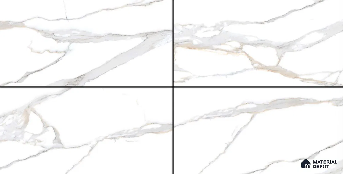 TL 02258 White Blanc 1600 x 800 mm Glossy Finish Wall & Floor Vitrified Tile - 10 mm