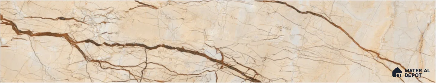 Beige Vein Step Tile Matte Finish TL 02550 3 ft x 1 ft Vitrified Stair Tile - 9.5 mm