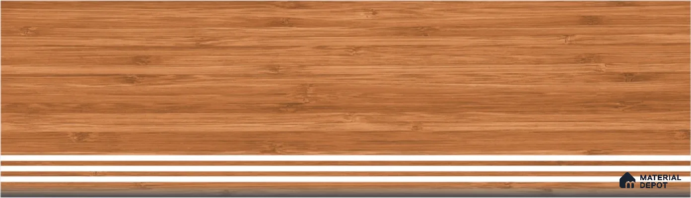 Maple Charm Step Tile Matte Finish TL 02551 3 ft x 1 ft Vitrified Stair Tile - 9.5 mm