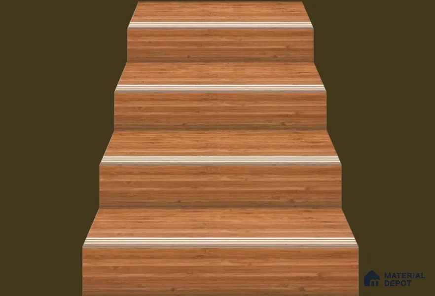 Maple Charm Step Tile Matte Finish TL 02551 3 ft x 1 ft Vitrified Stair Tile - 9.5 mm