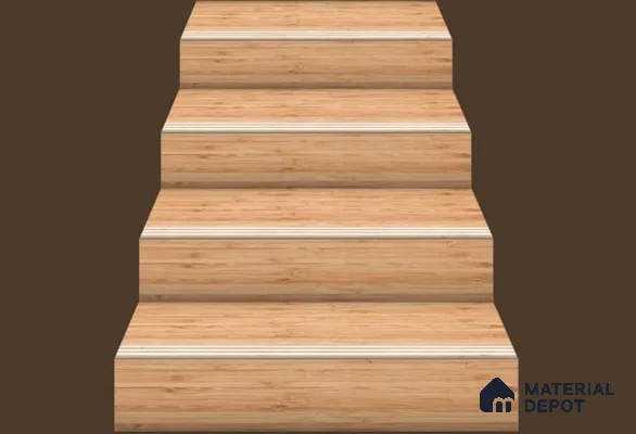 Honey Grain Step Tile Matte Finish TL 02554 3 ft x 1 ft Vitrified Stair Tile - 9.5 mm