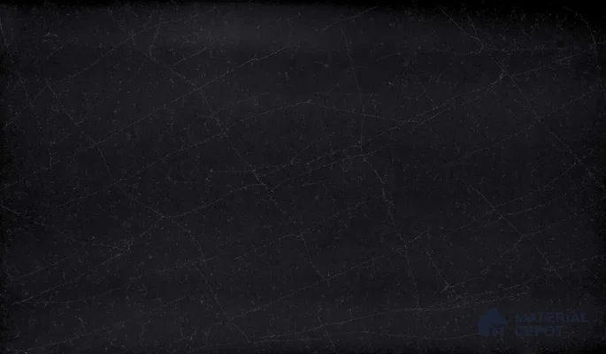 Belina Quartz QR 00016 Noir Astral Regalia Series 11.42 ft x 6.58 ft Quartz - 20 mm | 10 Years Warranty | Suitable for Kitchen, Restaurant, Counter Tops, Dining, Reception, office
