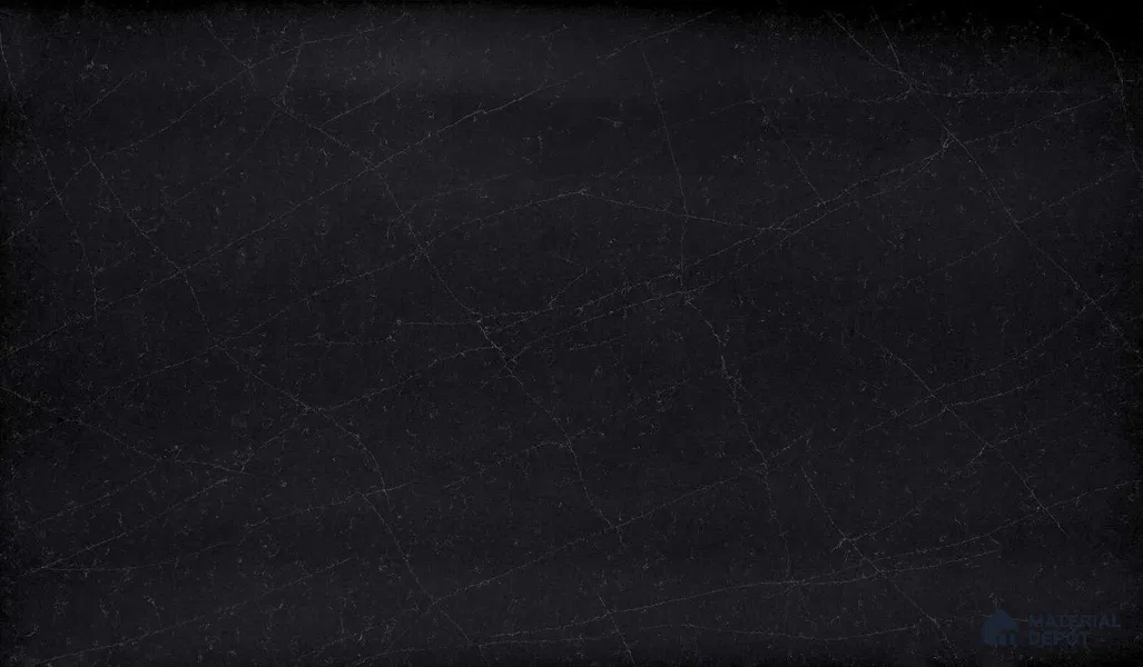 Belina Quartz QR 00016 Noir Astral Regalia Series 11.42 ft x 6.58 ft Quartz - 20 mm | 10 Years Warranty | Suitable for Kitchen, Restaurant, Counter Tops, Dining, Reception, office