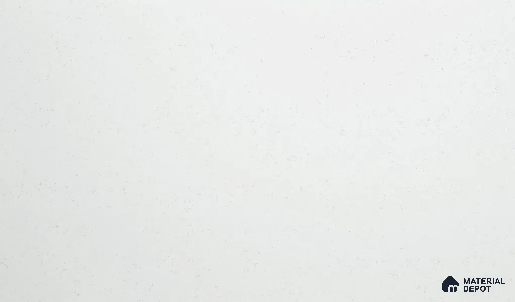 Belina Quartz QR 00095 Carrara Mist Regalia Series 11.42 ft x 6.58 ft Quartz - 20 mm | 10 Years Warranty | Suitable for Kitchen, Restaurant, Counter Tops, Dining, Reception, office