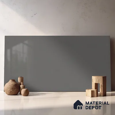 Belina Quartz QR 00034 Silver Mist Regalia Series 11.42 ft x 6.58 ft Quartz - 20 mm | 10 Years Warranty | Suitable for Kitchen, Restaurant, Counter Tops, Dining, Reception, office