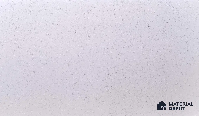 Belina Quartz QR 00053 Frosted Whisper Regalia Series 11.42 ft x 6.58 ft Quartz - 20 mm | 10 Years Warranty | Suitable for Kitchen, Restaurant, Counter Tops, Dining, Reception, office