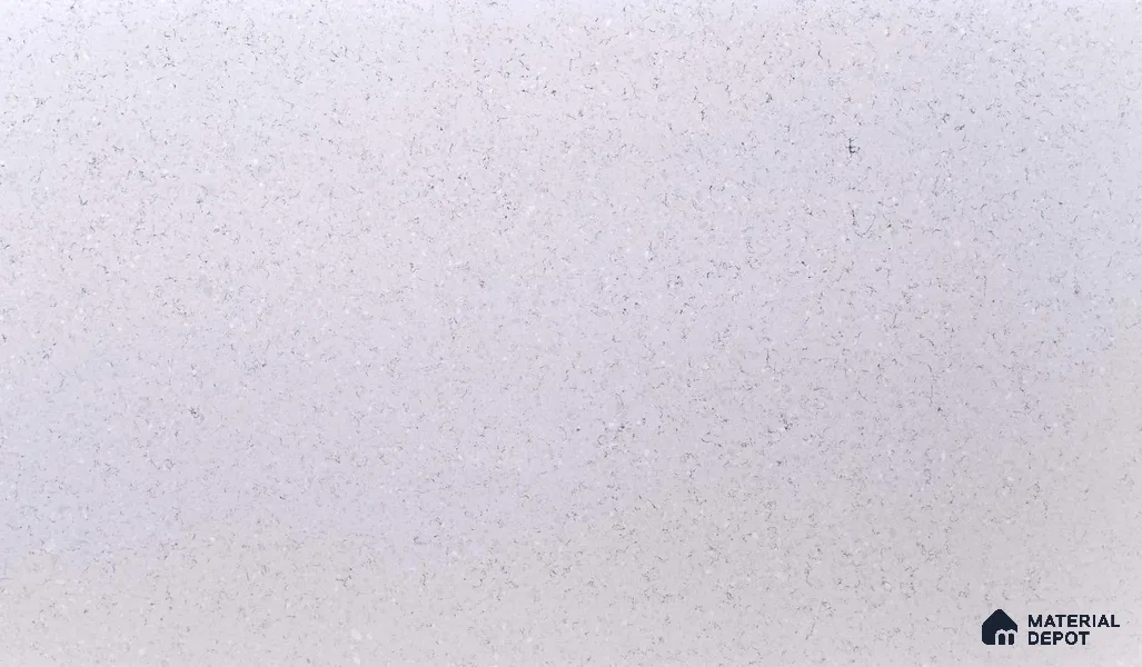 Belina Quartz QR 00053 Frosted Whisper Regalia Series 11.42 ft x 6.58 ft Quartz - 20 mm | 10 Years Warranty | Suitable for Kitchen, Restaurant, Counter Tops, Dining, Reception, office