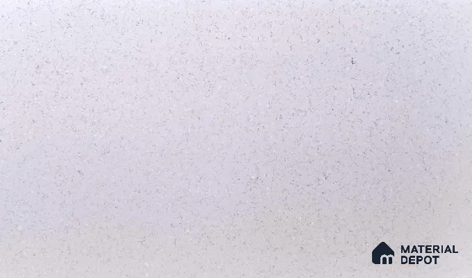 Belina Quartz QR 00053 Frosted Whisper Regalia Series 11.42 ft x 6.58 ft Quartz - 20 mm | 10 Years Warranty | Suitable for Kitchen, Restaurant, Counter Tops, Dining, Reception, office
