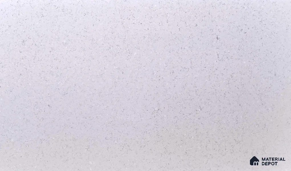 Belina Quartz QR 00053 Frosted Whisper Regalia Series 11.42 ft x 6.58 ft Quartz - 20 mm | 10 Years Warranty | Suitable for Kitchen, Restaurant, Counter Tops, Dining, Reception, office