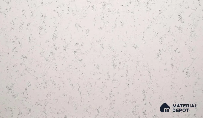 Belina Quartz QR 00055 Frosted Cascade Regalia Series 11.42 ft x 6.58 ft Quartz - 20 mm | 10 Years Warranty | Suitable for Kitchen, Restaurant, Counter Tops, Dining, Reception, office