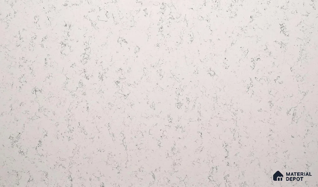 Belina Quartz QR 00055 Frosted Cascade Regalia Series 11.42 ft x 6.58 ft Quartz - 20 mm | 10 Years Warranty | Suitable for Kitchen, Restaurant, Counter Tops, Dining, Reception, office