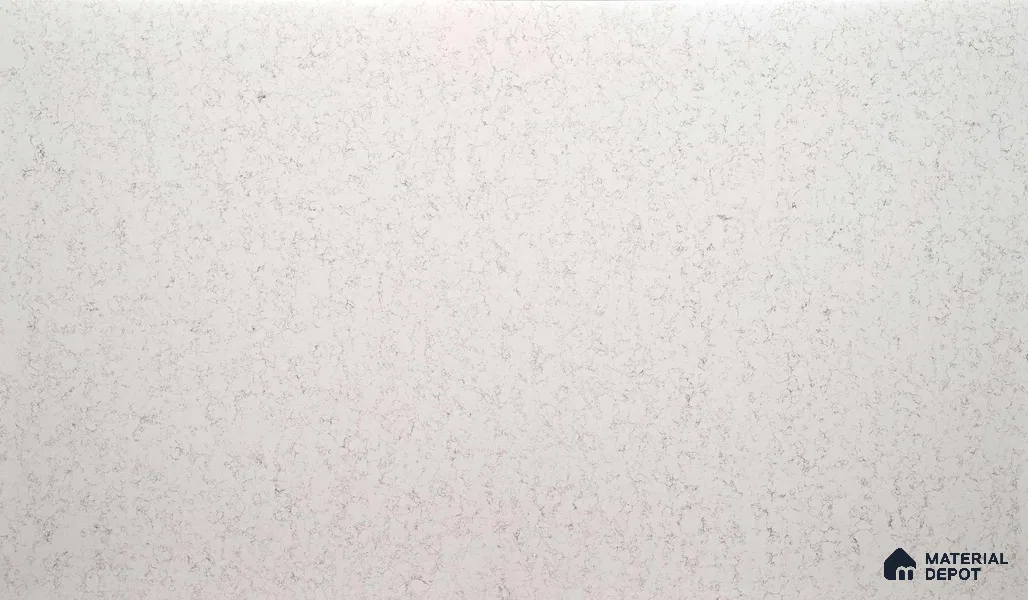 Belina Quartz QR 00061 Ivory Mist Regalia Series 11.42 ft x 6.58 ft Quartz - 20 mm | 10 Years Warranty | Suitable for Kitchen, Restaurant, Counter Tops, Dining, Reception, office