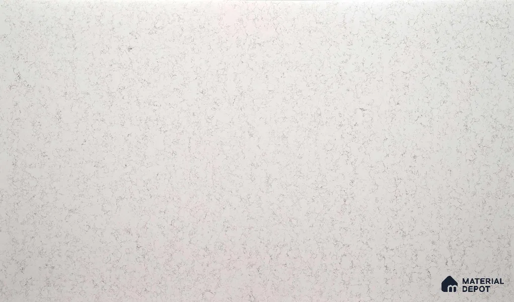 Belina Quartz QR 00061 Ivory Mist Regalia Series 11.42 ft x 6.58 ft Quartz - 20 mm | 10 Years Warranty | Suitable for Kitchen, Restaurant, Counter Tops, Dining, Reception, office