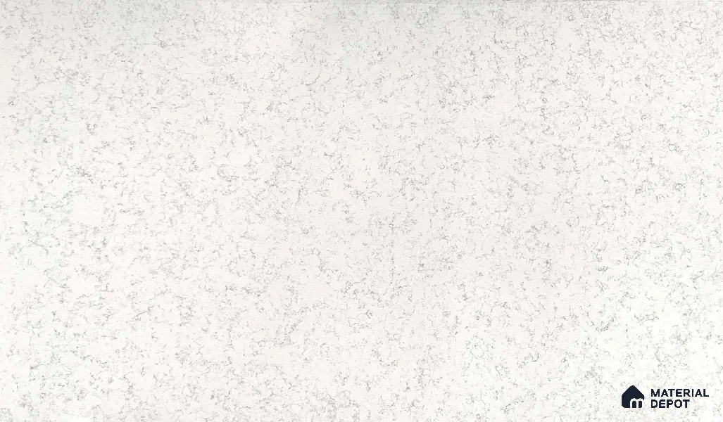 Belina Quartz QR 00062 Opaline Mist Regalia Series 11.42 ft x 6.58 ft Quartz - 20 mm | 10 Years Warranty | Suitable for Kitchen, Restaurant, Counter Tops, Dining, Reception, office