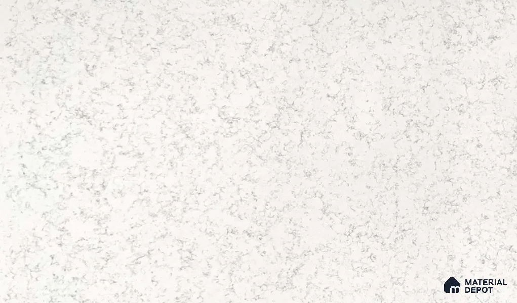 Belina Quartz QR 00062 Opaline Mist Regalia Series 11.42 ft x 6.58 ft Quartz - 20 mm | 10 Years Warranty | Suitable for Kitchen, Restaurant, Counter Tops, Dining, Reception, office