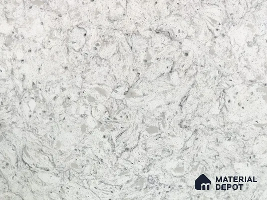 Belina Quartz QR 00071 B Frosted Cascade Viola Series 10.75 ft x 2.71 ft Quartz - 20 mm | 7 Years Warranty | Suitable for Kitchen, Restaurant, Counter Tops, Dining, Reception, office
