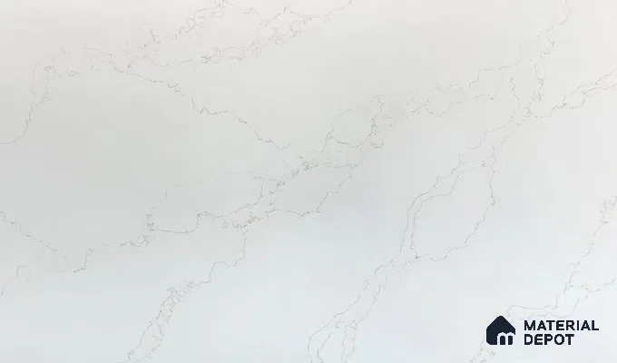 Belina Quartz QR 00078 Diana Aurelia Viola Series 10.75 ft x 5.42 ft Quartz - 20 mm | 7 Years Warranty | Suitable for Kitchen, Restaurant, Counter Tops, Dining, Reception, office