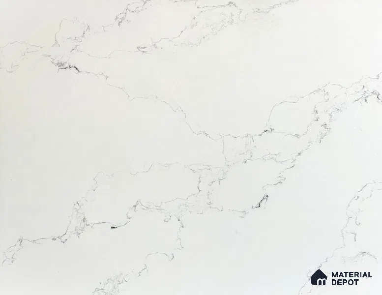 Belina Quartz QR 00080 Diana Mist Viola Series 10.75 ft x 5.42 ft Quartz - 20 mm | 7 Years Warranty | Suitable for Kitchen, Restaurant, Counter Tops, Dining, Reception, office