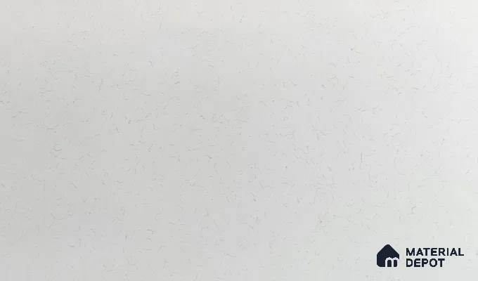 Belina Quartz QR 00081 Carrara Mist Viola Series 10.75 ft x 5.42 ft Quartz - 20 mm | 7 Years Warranty | Suitable for Kitchen, Restaurant, Counter Tops, Dining, Reception, office