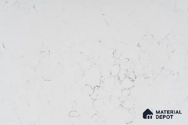Belina Quartz QR 00082 Carrara Venatino Viola Series 10.75 ft x 5.42 ft Quartz - 20 mm | 7 Years Warranty | Suitable for Kitchen, Restaurant, Counter Tops, Dining, Reception, office
