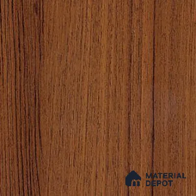 213 Royal Teak 8 ft x 4 ft Suede Finish Double Side HPL Sheet - 6 mm