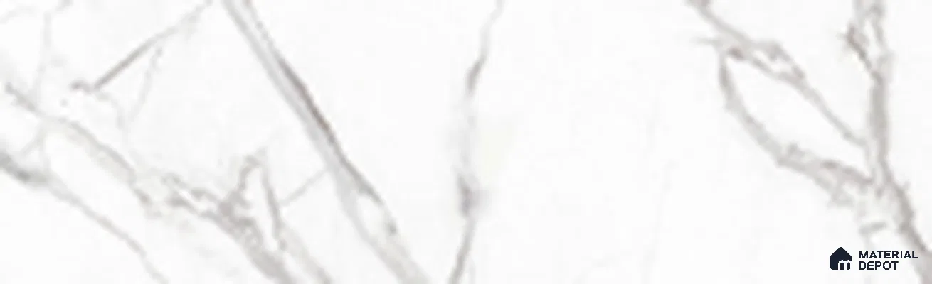 6017 Bianco Staturio 25 x 1 mm Maskara Series High Gloss Finish Edgeband - 1 mm