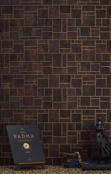Brown Patterned Look Charcoal Decorative Wall Panel PN 05044 8 ft x 2 ft - 4 mm | Suitable for Feature Wall, TV Unit & Living Room | Width is Subjected to 5% Variation