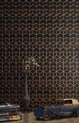 Rang CB 57 Charco Charm Series Charcoal Decorative Wall Panel | 8 ft x 2 ft - 4 mm | Width is Subjected to 5% Variation