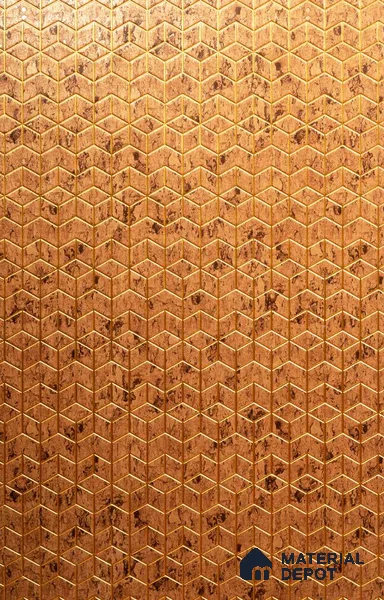 Rang CB 58 Charco Charm Series Charcoal Decorative Wall Panel | 8 ft x 2 ft - 4 mm | Width is Subjected to 5% Variation