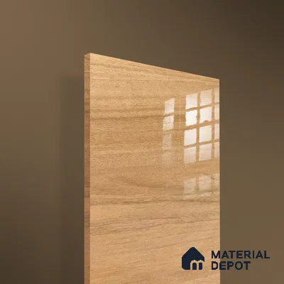 Wooden Look 703 8 ft x 4 ft Wooden Series High Gloss Finish Acrylic Laminate - 1.5 mm | Suitable for TV Unit, Wardrobe, Kitchen Cabinets