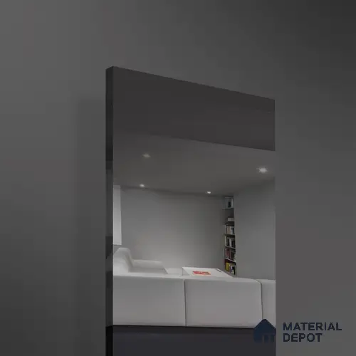 Ferrero 1B 0147 Charcoal Reflection 8 ft x 4 ft Mirror Series High Gloss Finish Acrylic Laminate - 1.5 mm (LM 01133) | Suitable for Kitchen Cabinets, Study Areas, Wardrobe