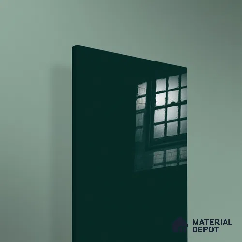 Ferrero 1B 0845 Bottle Green 8 ft x 4 ft Solid Series High Gloss Finish Acrylic Laminate - 1.5 mm (LM 01141) | Matching Edgeband Code - 845 | Suitable for Kitchen Cabinets, Study Areas, Wardrobe