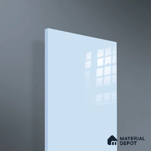 Ferrero 1B 0846 Soft Blue 8 ft x 4 ft Solid Series High Gloss Finish Acrylic Laminate - 1.5 mm (LM 01142) | Matching Edgeband Code - 846 | Suitable for Kitchen Cabinets, Study Areas, Wardrobe