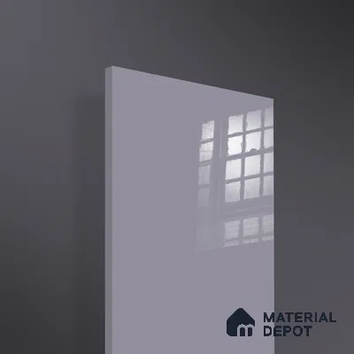 Ferrero 1B 0847 Muted Violet 8 ft x 4 ft Solid Series High Gloss Finish Acrylic Laminate - 1.5 mm (LM 01143) | Matching Edgeband Code - 847 | Suitable for Kitchen Cabinets, Study Areas, Wardrobe