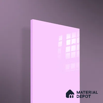 Ferrero 1B 0890 Electric Lavender 8 ft x 4 ft Solid Series High Gloss Finish Acrylic Laminate - 1.5 mm (LM 01160) | Suitable for Kitchen Cabinets, Study Areas, Wardrobe