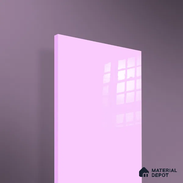 Ferrero 1B 0890 Electric Lavender 8 ft x 4 ft Solid Series High Gloss Finish Acrylic Laminate - 1.5 mm (LM 01160) | Suitable for Kitchen Cabinets, Study Areas, Wardrobe