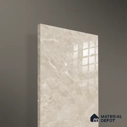 2A 01910 Beige Acrylic Laminate of 1.5 mm with a High Gloss finish available for sale at Material Depot in Bangalore