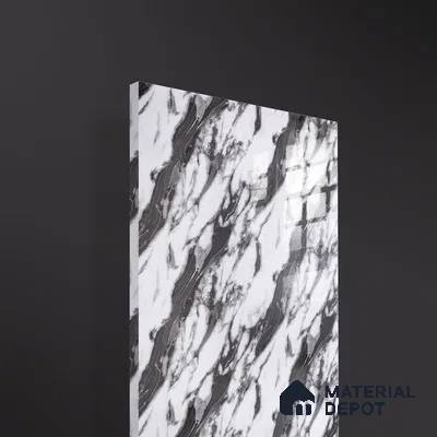 Ferrero 2A 01929 Night Drift 8 ft x 4 ft High Gloss Finish 6H Anti Scratch Acrylic Laminate - 1.5 mm | Suitable for Bedroom, TV Unit, Wardrobe, Kitchen Cabinet