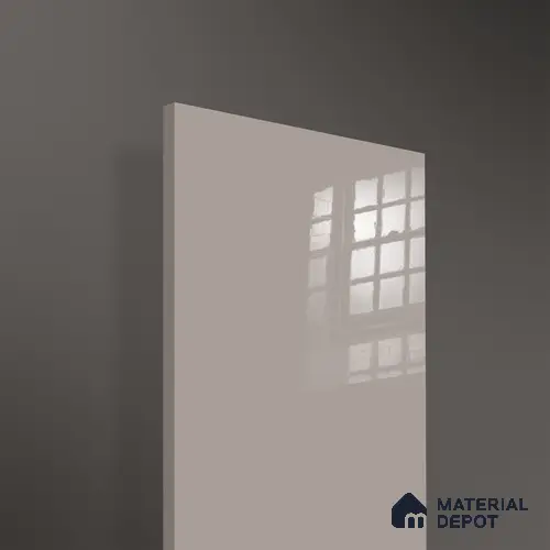 Ferrero 1C 01505 Misty Beige 8 ft x 4 ft High Gloss Finish 6H Anti Scratch Acrylic Laminate - 1.5 mm | Suitable for Living Room, Kitchen, Office