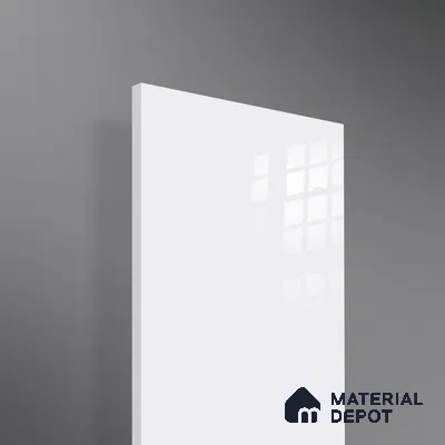 Ferrero 1C 01508 Velvet Frost 8 ft x 4 ft High Gloss Finish 6H Anti Scratch Acrylic Laminate - 1.5 mm | Suitable for Living Room, Kitchen, Office