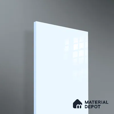 Ferrero 1C 01517 Icy Breeze 8 ft x 4 ft High Gloss Finish 6H Anti Scratch Acrylic Laminate - 1.5 mm | Suitable for Living Room, Kitchen, Office