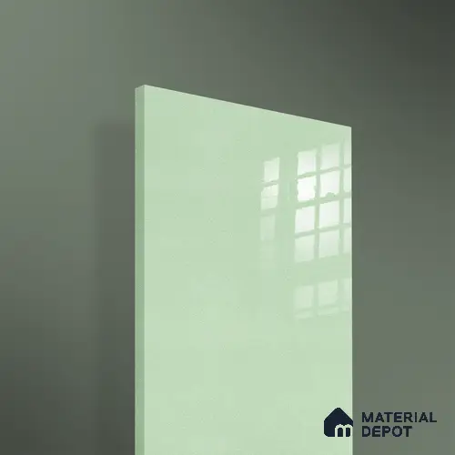 Ferrero 1C 01537 Jade Gleam 8 ft x 4 ft High Gloss Finish 6H Anti Scratch Acrylic Laminate - 1.5 mm | Suitable for Bedroom, TV Unit, Wardrobe, Kitchen Cabinet